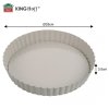 BLACHA FORMA DO TARTY Ø25cm Z WYJMOWANYM DNEM KINGHOFF KH-1969